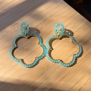 Lisi Lerch Bobbi Beaded Earrings - Aqua